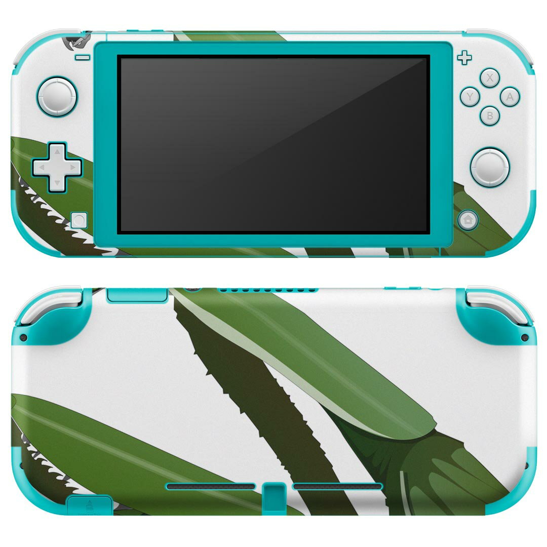 igsticker Nintendo Switch Lite 専用 デザインスキンシール 全面 ニンテンドー スイッチ ライト 専用 ゲーム機 カバー アクセサリー フィルム ステッカー エアフリー 026234 虫 カマキリ