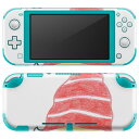 igsticker Nintendo Switch Lite 専用 デザインスキンシール 全面 ニンテンドー スイッチ ライト 専用 ゲーム機 カバー アクセサリー フィルム ステッカー エアフリー 026239 クリスマス サンタクロース