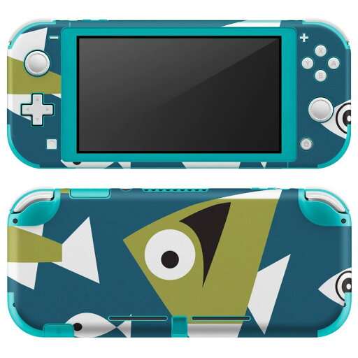 igsticker Nintendo Switch Lite 専用 デザインスキンシール 全面 ニンテンドー スイッチ ライト 専用 ゲーム機 カバー アクセサリー フィルム ステッカー エアフリー 004194 魚 動物 青 igsticker Nintendo Switch Lite 専用 デザインスキンシール 全面 ニンテンドー スイッチ ライト 専用 ゲーム機 カバー アクセサリー フィルム ステッカー エアフリー 004194 魚 動物 青
