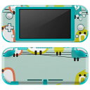 igsticker Nintendo Switch Lite 専用 デザインスキンシール 全面 ニンテンドー スイッチ ライト 専用 ゲーム機 カバー アクセサリー フィルム ステッカー エアフリー 004346 鳥 イラスト キャラクター(2)