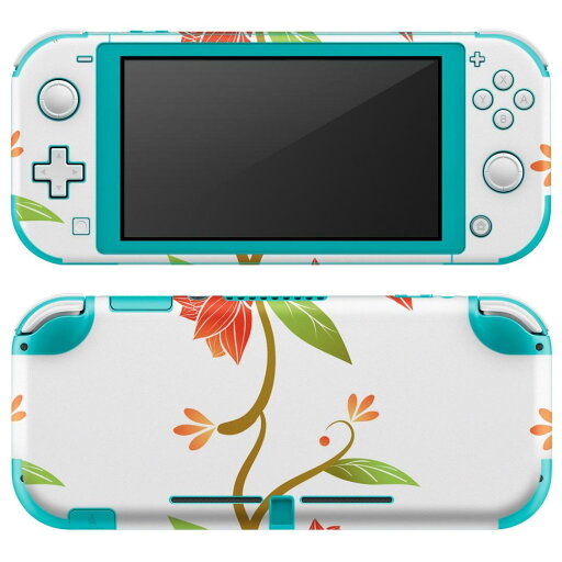 igsticker Nintendo Switch Lite 専用 デザインスキンシール 全面 ニンテンドー スイッチ ライト 専用 ゲーム機 カバー アクセサリー フィルム ステッカー エアフリー 004440 花 赤 igsticker Nintendo Switch Lite 専用 デザインスキンシール 全面 ニンテンドー スイッチ ライト 専用 ゲーム機 カバー アクセサリー フィルム ステッカー エアフリー 004440 花 赤