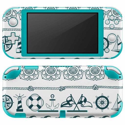 igsticker Nintendo Switch Lite 専用 デザインスキンシール 全面 ニンテンドー スイッチ ライト 専用 ゲーム機 カバー アクセサリー フィルム ステッカー エアフリー 004490 マリン 模様 緑 igsticker Nintendo Switch Lite 専用 デザインスキンシール 全面 ニンテンドー スイッチ ライト 専用 ゲーム機 カバー アクセサリー フィルム ステッカー エアフリー 004490 マリン 模様 緑