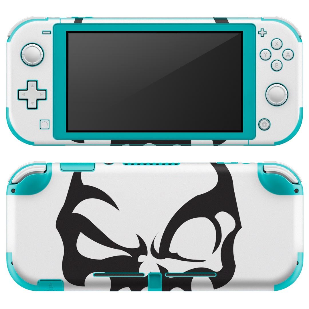 製品名 Nintendo Switch Lite専用 デザインスキンシール セット内容 Nintendo Switch Lite本体用スキンシール（裏表）各1枚 ※液晶側シールは2パーツに分かれていますニンテンドースイッチライト専用です。据え置き機のSwitch本体やJoyコンには対応していません。 商品特徴 3M社製の再剥離性シートを素材に採用し、細かな位置調整がしやすく貼り直しが容易です。また、エアフリーでもありますので気泡が簡単に逃げるので、キレイに貼ることができます。専用の業務プリンターを使い、商品画像と遜色のない美しい印刷仕上がり。 注意事項 画像はサンプルですので、ご覧の環境によっては多少色味に違いを感じる場合がございます。 イメージと違った、モニターと色味が異なるという理由での交換や返金はご対応出来かねます。スキンシールのみの販売で、ニンテンドースイッチ本体などは付属しません。シワができた場合、ドライヤーなどで軽く温め、外側に向けてシワを伸ばすように貼ってください。初回貼付時の位置調整や貼り直しは可能ですが、しっかりと押し付けて接着させた後の再剥離、再利用は保証しておりません。また接着部に油分や汚れが付着しますと角の部分は剥がれやすくなりますので、貼付時はあまり触れないようにご注意ください。無地のセミグロスシートにデザインをプリントした商品で、デコなどの加工はございません。 凹凸や光沢があるように見えたり布地や金属を素材にしたように見える商品もありますが、デザインの図版によるものです。印刷時に微妙な画像のズレが生じる場合がございます。ご注文後に1点1点制作する受注生産品の為、不良品以外のご返品や交換は固くお断りします。 商品発送 完全受注生産のハンドメイド商品となりますので、既製品と比べて発送までお時間を頂いています。 基本的に決済確認後2?3営業日、最大で10営業日での発送となります。繁忙期や休業日明けの場合はさらに時間がかかる場合があります。 その際には別途メールにてご連絡致します。メール便の場合、発送日から到着までに2?4日ほどかかる場合が多く、紛失などの保障もご対応できかねます。あらかじめご了承下さい。