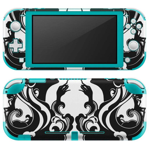 igsticker Nintendo Switch Lite 専用 デザインスキンシール 全面 ニンテンドー スイッチ ライト 専用 ゲーム機 カバー アクセサリー フィルム ステッカー エアフリー 004596 イラスト シンプル 黒 igsticker Nintendo Switch Lite 専用 デザインスキンシール 全面 ニンテンドー スイッチ ライト 専用 ゲーム機 カバー アクセサリー フィルム ステッカー エアフリー 004596 イラスト シンプル 黒