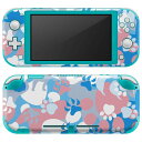 igsticker Nintendo Switch Lite 専用 デザインスキンシール 全面 ニンテンドー スイッチ ライト 専用 ゲーム機 カバー アクセサリー フィルム ステッカー エアフリー 004654 迷彩　カモフラ　犬