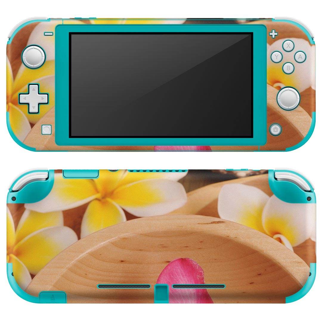 igsticker Nintendo Switch Lite 専用 デザインスキンシール 全面 ニンテンドー スイッチ ライト 専用 ゲーム機 カバー アクセサリー フィルム ステッカー エアフリー 004765 花 写真