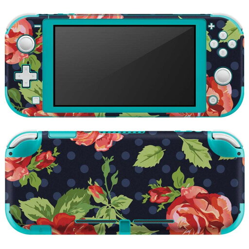 igsticker Nintendo Switch Lite 専用 デザインスキンシール 全面 ニンテンドー スイッチ ライト 専用 ゲーム機 カバー アクセサリー フィルム ステッカー エアフリー 004779 水玉 ドット 花 igsticker Nintendo Switch Lite 専用 デザインスキンシール 全面 ニンテンドー スイッチ ライト 専用 ゲーム機 カバー アクセサリー フィルム ステッカー エアフリー 004779 水玉 ドット 花