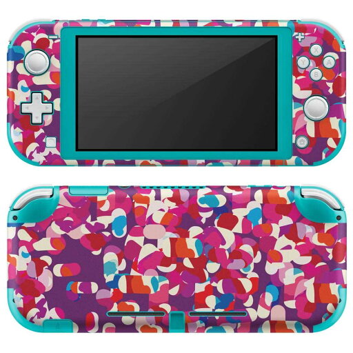 igsticker Nintendo Switch Lite 専用 デザインスキンシール 全面 ニンテンドー スイッチ ライト 専用 ゲーム機 カバー アクセサリー フィルム ステッカー エアフリー 004800 ハート カラフル 模様 igsticker Nintendo Switch Lite 専用 デザインスキンシール 全面 ニンテンドー スイッチ ライト 専用 ゲーム機 カバー アクセサリー フィルム ステッカー エアフリー 004800 ハート カラフル 模様