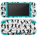 igsticker Nintendo Switch Lite 専用 デザインスキンシール 全面 ニンテンドー スイッチ ライト 専用 ゲーム機 カバー アクセサリー フィルム ステッカー エアフリー 004831 テニス イラスト(2)