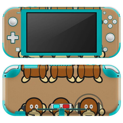 igsticker Nintendo Switch Lite 専用 デザインスキンシール 全面 ニンテンドー スイッチ ライト 専用 ゲーム機 カバー アクセサリー フィルム ステッカー エアフリー 004900 猿 キャラクター イラスト igsticker Nintendo Switch Lite 専用 デザインスキンシール 全面 ニンテンドー スイッチ ライト 専用 ゲーム機 カバー アクセサリー フィルム ステッカー エアフリー 004900 猿 キャラクター イラスト
