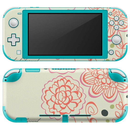igsticker Nintendo Switch Lite 専用 デザインスキンシール 全面 ニンテンドー スイッチ ライト 専用 ゲーム機 カバー アクセサリー フィルム ステッカー エアフリー 005008 花 ふんわり igsticker Nintendo Switch Lite 専用 デザインスキンシール 全面 ニンテンドー スイッチ ライト 専用 ゲーム機 カバー アクセサリー フィルム ステッカー エアフリー 005008 花 ふんわり