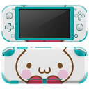 igsticker Nintendo Switch Lite 専用 デザインスキンシール 全面 ニンテンドー スイッチ ライト 専用 ゲーム機 カバー アクセサリー フィルム ステッカー エアフリー 005060 うさぎ イラスト ハート