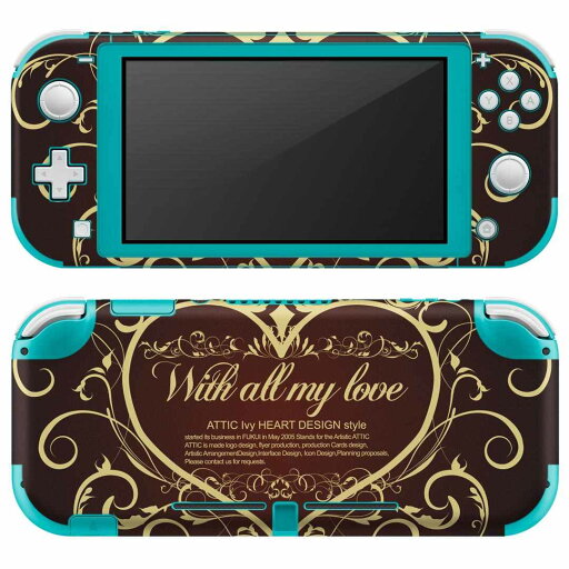 igsticker Nintendo Switch Lite 専用 デザインスキンシール 全面 ニンテンドー スイッチ ライト 専用 ゲーム機 カバー アクセサリー フィルム ステッカー エアフリー 005141 ハート 英語 文字 igsticker Nintendo Switch Lite 専用 デザインスキンシール 全面 ニンテンドー スイッチ ライト 専用 ゲーム機 カバー アクセサリー フィルム ステッカー エアフリー 005141 ハート 英語 文字