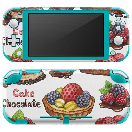 igsticker Nintendo Switch Lite 専用 デザインスキンシール 全面 ニンテンドー スイッチ ライト 専用 ゲーム機 カバー アクセサリー フィルム ステッカー エアフリー 005184 ケーキ デザート イラスト igsticker Nintendo Switch Lite 専用 デザインスキンシール 全面 ニンテンドー スイッチ ライト 専用 ゲーム機 カバー アクセサリー フィルム ステッカー エアフリー 005184 ケーキ デザート イラスト