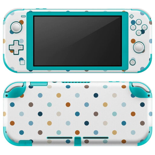 igsticker Nintendo Switch Lite 専用 デザインスキンシール 全面 ニンテンドー スイッチ ライト 専用 ゲーム機 カバー アクセサリー フィルム ステッカー エアフリー 005295 ドット 水玉 白 igsticker Nintendo Switch Lite 専用 デザインスキンシール 全面 ニンテンドー スイッチ ライト 専用 ゲーム機 カバー アクセサリー フィルム ステッカー エアフリー 005295 ドット 水玉 白