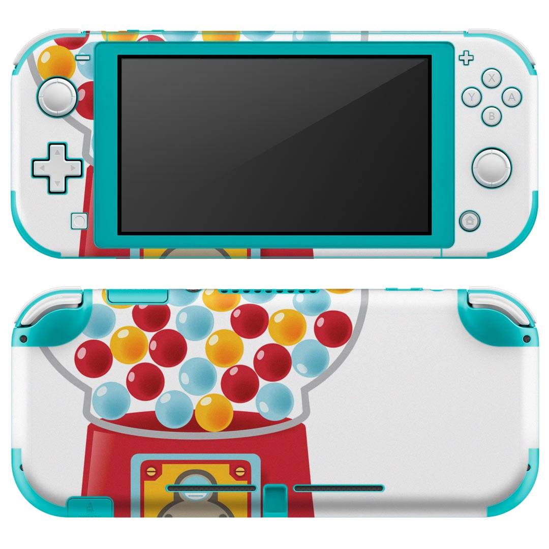 igsticker Nintendo Switch Lite 専用 デザインスキンシール 全面 ニンテンドー スイッチ ライト 専用 ゲーム機 カバー アクセサリー フィルム ステッカー エアフリー 005344 クール ガチャポン ポップ カラフル