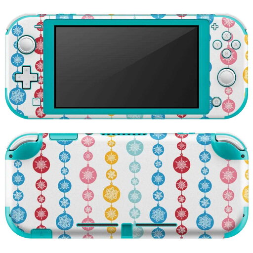 igsticker Nintendo Switch Lite 専用 デザインスキンシール 全面 ニンテンドー スイッチ ライト 専用 ゲーム機 カバー アクセサリー フィルム ステッカー エアフリー 005436 雪 結晶 カラフル igsticker Nintendo Switch Lite 専用 デザインスキンシール 全面 ニンテンドー スイッチ ライト 専用 ゲーム機 カバー アクセサリー フィルム ステッカー エアフリー 005436 雪 結晶 カラフル