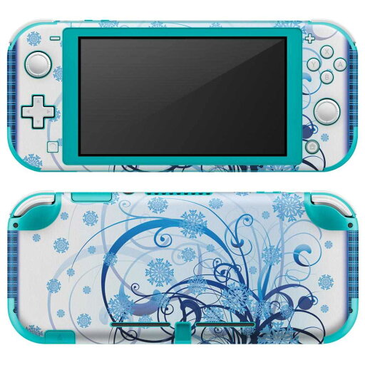 igsticker Nintendo Switch Lite 専用 デザインスキンシール 全面 ニンテンドー スイッチ ライト 専用 ゲーム機 カバー アクセサリー フィルム ステッカー エアフリー 005444 雪 結晶 青 igsticker Nintendo Switch Lite 専用 デザインスキンシール 全面 ニンテンドー スイッチ ライト 専用 ゲーム機 カバー アクセサリー フィルム ステッカー エアフリー 005444 雪 結晶 青