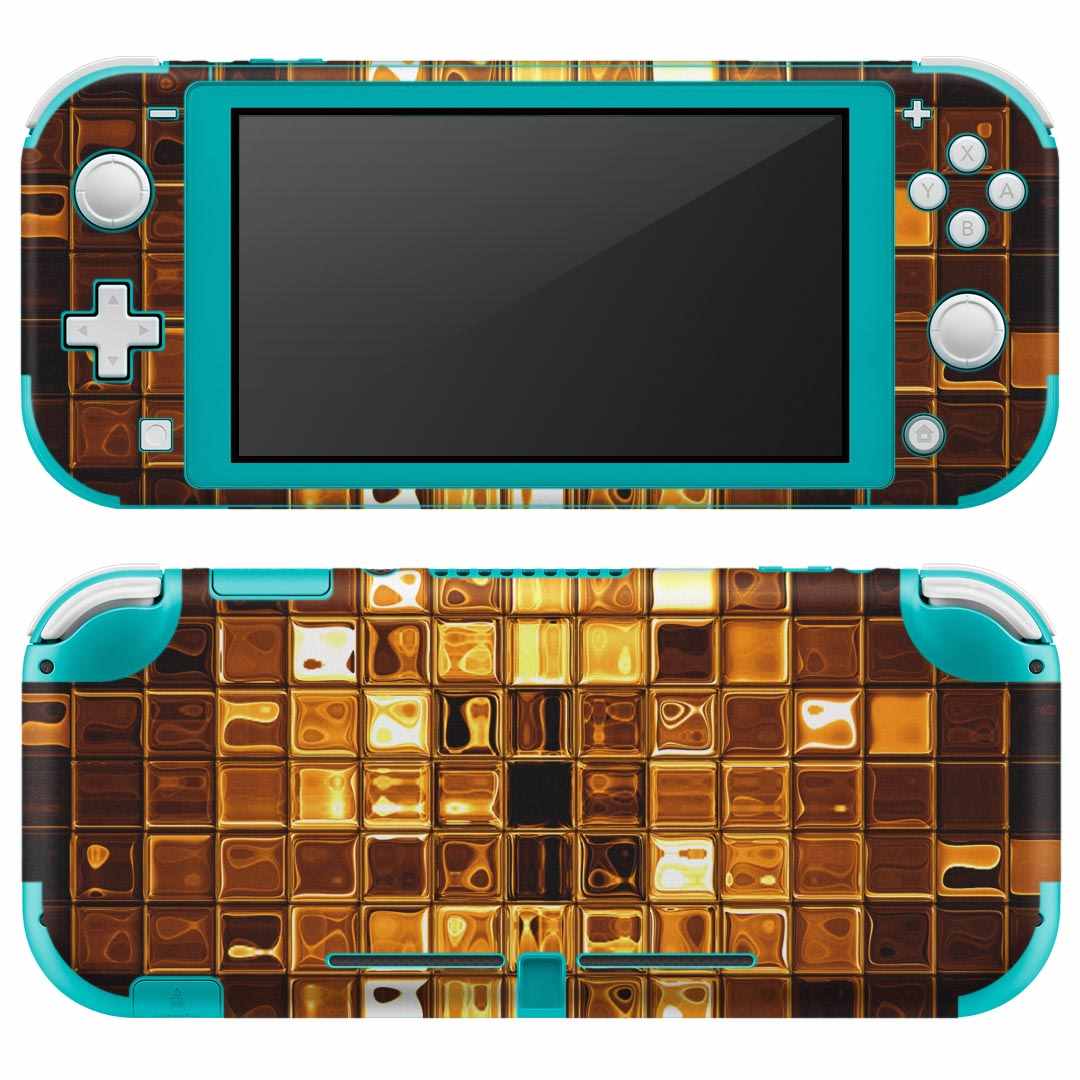 igsticker Nintendo Switch Lite 専用 デザインスキンシール 全面 ニンテンドー スイッチ ライト 専用 ゲーム機 カバー アクセサリー フィルム ステッカー エアフリー 005510 模様　ガラス