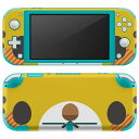 igsticker Nintendo Switch Lite 専用 デザインスキンシール 全面 ニンテンドー スイッチ ライト 専用 ゲーム機 カバー アクセサリー フィルム ステッカー エアフリー 005569 アニマル 動物 イラスト とら(2)