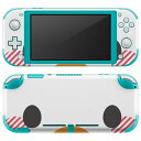 igsticker Nintendo Switch Lite 専用 デザインスキンシール 全面 ニンテンドー スイッチ ライト 専用 ゲーム機 カバー アクセサリー フィルム ステッカー エアフリー 005570 アニマル 動物　イラスト　にわとり