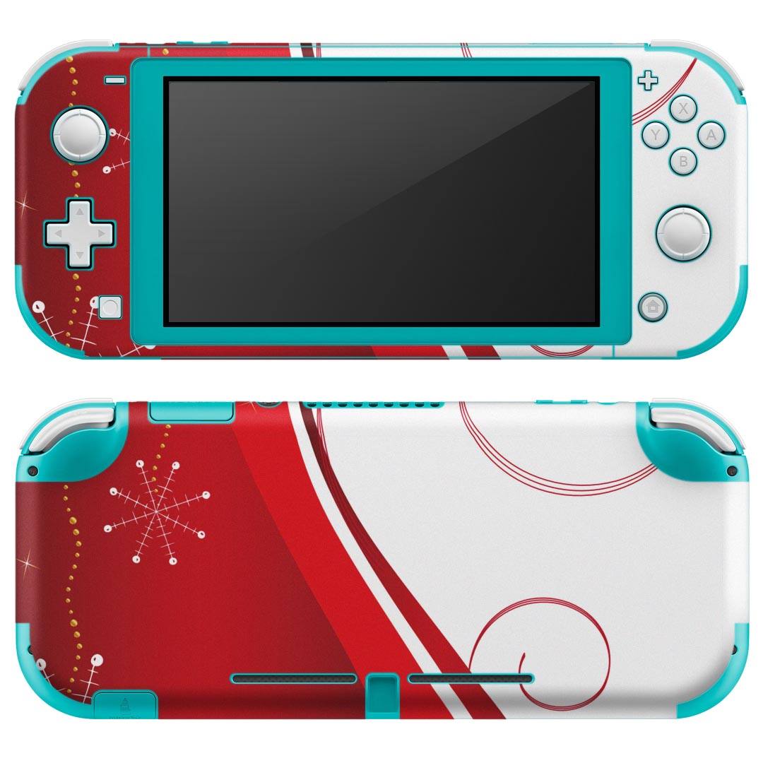 製品名 Nintendo Switch Lite専用 デザインスキンシール セット内容 Nintendo Switch Lite本体用スキンシール（裏表）各1枚 ※液晶側シールは2パーツに分かれていますニンテンドースイッチライト専用です。据え置き機のSwitch本体やJoyコンには対応していません。 商品特徴 3M社製の再剥離性シートを素材に採用し、細かな位置調整がしやすく貼り直しが容易です。また、エアフリーでもありますので気泡が簡単に逃げるので、キレイに貼ることができます。専用の業務プリンターを使い、商品画像と遜色のない美しい印刷仕上がり。 注意事項 画像はサンプルですので、ご覧の環境によっては多少色味に違いを感じる場合がございます。 イメージと違った、モニターと色味が異なるという理由での交換や返金はご対応出来かねます。スキンシールのみの販売で、ニンテンドースイッチ本体などは付属しません。シワができた場合、ドライヤーなどで軽く温め、外側に向けてシワを伸ばすように貼ってください。初回貼付時の位置調整や貼り直しは可能ですが、しっかりと押し付けて接着させた後の再剥離、再利用は保証しておりません。また接着部に油分や汚れが付着しますと角の部分は剥がれやすくなりますので、貼付時はあまり触れないようにご注意ください。無地のセミグロスシートにデザインをプリントした商品で、デコなどの加工はございません。 凹凸や光沢があるように見えたり布地や金属を素材にしたように見える商品もありますが、デザインの図版によるものです。印刷時に微妙な画像のズレが生じる場合がございます。ご注文後に1点1点制作する受注生産品の為、不良品以外のご返品や交換は固くお断りします。 商品発送 完全受注生産のハンドメイド商品となりますので、既製品と比べて発送までお時間を頂いています。 基本的に決済確認後2?3営業日、最大で10営業日での発送となります。繁忙期や休業日明けの場合はさらに時間がかかる場合があります。 その際には別途メールにてご連絡致します。メール便の場合、発送日から到着までに2?4日ほどかかる場合が多く、紛失などの保障もご対応できかねます。あらかじめご了承下さい。