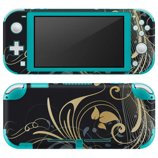 igsticker Nintendo Switch Lite 専用 デザインスキンシール 全面 ニンテンドー スイッチ ライト 専用 ゲーム機 カバー アクセサリー フィルム ステッカー エアフリー 005628 植物 黒 igsticker Nintendo Switch Lite 専用 デザインスキンシール 全面 ニンテンドー スイッチ ライト 専用 ゲーム機 カバー アクセサリー フィルム ステッカー エアフリー 005628 植物 黒