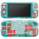 igsticker Nintendo Switch Lite 専用 デザインスキンシール 全面 ニンテンドー スイッチ ライト 専用 ゲーム機 カバー アクセサリー フィルム ステッカー エアフリー 005633 プレゼント　雪