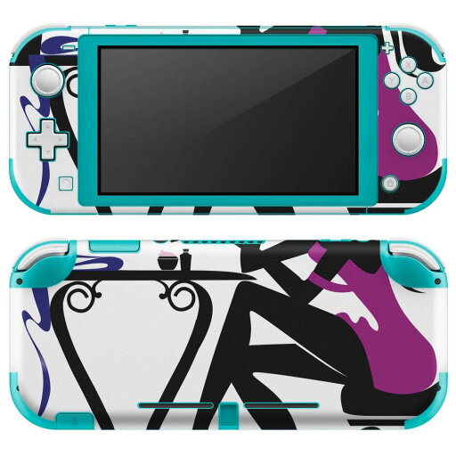 igsticker Nintendo Switch Lite 専用 デザインスキンシール 全面 ニンテンドー スイッチ ライト 専用 ゲーム機 カバー アクセサリー フィルム ステッカー エアフリー 005650 人物 紫 イラスト igsticker Nintendo Switch Lite 専用 デザインスキンシール 全面 ニンテンドー スイッチ ライト 専用 ゲーム機 カバー アクセサリー フィルム ステッカー エアフリー 005650 人物 紫 イラスト