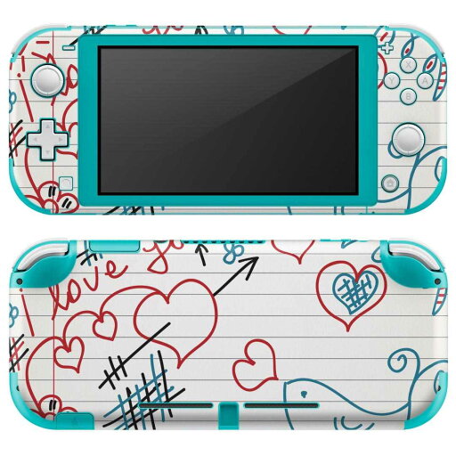 igsticker Nintendo Switch Lite 専用 デザインスキンシール 全面 ニンテンドー スイッチ ライト 専用 ゲーム機 カバー アクセサリー フィルム ステッカー エアフリー 005849 イラスト 鳥 ハート igsticker Nintendo Switch Lite 専用 デザインスキンシール 全面 ニンテンドー スイッチ ライト 専用 ゲーム機 カバー アクセサリー フィルム ステッカー エアフリー 005849 イラスト 鳥 ハート