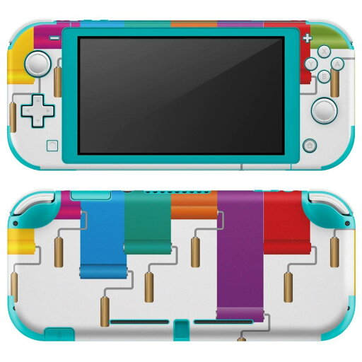 igsticker Nintendo Switch Lite 専用 デザインスキンシール 全面 ニンテンドー スイッチ ライト 専用 ゲーム機 カバー アクセサリー フィルム ステッカー エアフリー 005910 レインボー インク ペンキ igsticker Nintendo Switch Lite 専用 デザインスキンシール 全面 ニンテンドー スイッチ ライト 専用 ゲーム機 カバー アクセサリー フィルム ステッカー エアフリー 005910 レインボー インク ペンキ