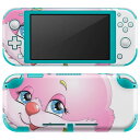 igsticker Nintendo Switch Lite 専用 デザインスキンシール 全面 ニンテンドー スイッチ ライト 専用 ゲーム機 カバー アクセサリー フィルム ステッカー エアフリー 006157 うさぎ 兎 キャラクター