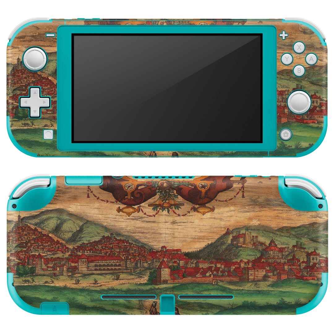 igsticker Nintendo Switch Lite 専用 デザインスキンシール 全面 ニンテンドー スイッチ ライト 専用 ゲーム機 カバー アクセサリー フィルム ステッカー エアフリー 006207 絵画　イラスト