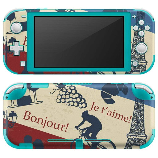 igsticker Nintendo Switch Lite 専用 デザインスキンシール 全面 ニンテンドー スイッチ ライト 専用 ゲーム機 カバー アクセサリー フィルム ステッカー エアフリー 006229 フランス 人物 igsticker Nintendo Switch Lite 専用 デザインスキンシール 全面 ニンテンドー スイッチ ライト 専用 ゲーム機 カバー アクセサリー フィルム ステッカー エアフリー 006229 フランス 人物