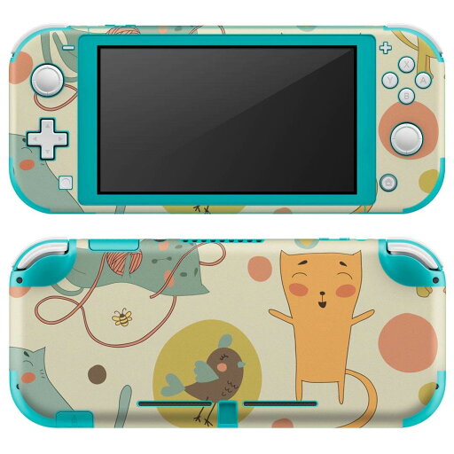 igsticker Nintendo Switch Lite 専用 デザインスキンシール 全面 ニンテンドー スイッチ ライト 専用 ゲーム機 カバー アクセサリー フィルム ステッカー エアフリー 006245 ねこ 猫 イラスト igsticker Nintendo Switch Lite 専用 デザインスキンシール 全面 ニンテンドー スイッチ ライト 専用 ゲーム機 カバー アクセサリー フィルム ステッカー エアフリー 006245 ねこ 猫 イラスト