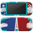 igsticker Nintendo Switch Lite 専用 デザインスキンシール 全面 ニンテンドー スイッチ ライト 専用 ゲーム機 カバー アクセサリー フィルム ステッカー エアフリー 006251 建物　イラスト