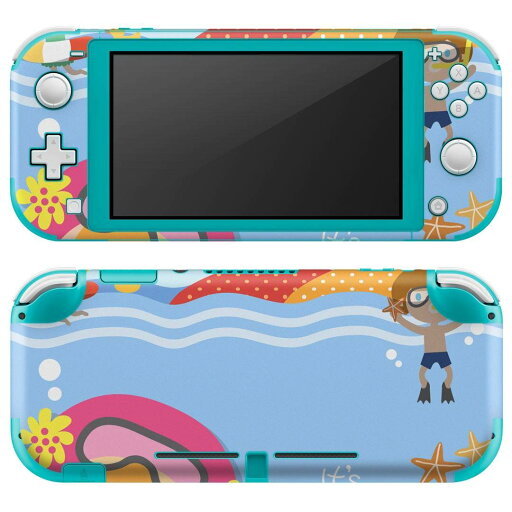 igsticker Nintendo Switch Lite 専用 デザインスキンシール 全面 ニンテンドー スイッチ ライト 専用 ゲーム機 カバー アクセサリー フィルム ステッカー エアフリー 006291 海 キャラクター イラスト igsticker Nintendo Switch Lite 専用 デザインスキンシール 全面 ニンテンドー スイッチ ライト 専用 ゲーム機 カバー アクセサリー フィルム ステッカー エアフリー 006291 海 キャラクター イラスト