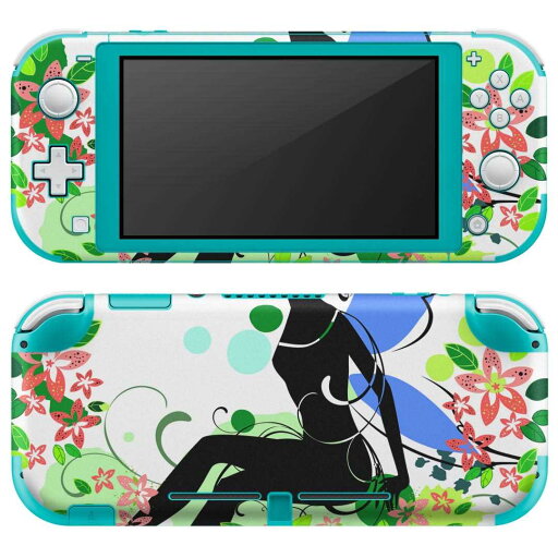 igsticker Nintendo Switch Lite 専用 デザインスキンシール 全面 ニンテンドー スイッチ ライト 専用 ゲーム機 カバー アクセサリー フィルム ステッカー エアフリー 006293 人物 妖精 花 igsticker Nintendo Switch Lite 専用 デザインスキンシール 全面 ニンテンドー スイッチ ライト 専用 ゲーム機 カバー アクセサリー フィルム ステッカー エアフリー 006293 人物 妖精 花