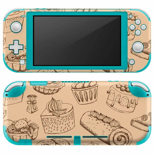 igsticker Nintendo Switch Lite 専用 デザインスキンシール 全面 ニンテンドー スイッチ ライト 専用 ゲーム機 カバー アクセサリー フィルム ステッカー エアフリー 006426 お菓子 スイーツ イラスト igsticker Nintendo Switch Lite 専用 デザインスキンシール 全面 ニンテンドー スイッチ ライト 専用 ゲーム機 カバー アクセサリー フィルム ステッカー エアフリー 006426 お菓子 スイーツ イラスト