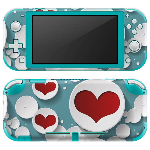 igsticker Nintendo Switch Lite 専用 デザインスキンシール 全面 ニンテンドー スイッチ ライト 専用 ゲーム機 カバー アクセサリー フィルム ステッカー エアフリー 006439 ハート 模様 igsticker Nintendo Switch Lite 専用 デザインスキンシール 全面 ニンテンドー スイッチ ライト 専用 ゲーム機 カバー アクセサリー フィルム ステッカー エアフリー 006439 ハート 模様