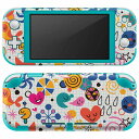 igsticker Nintendo Switch Lite 専用 デザインスキンシール 全面 ニンテンドー スイッチ ライト 専用 ゲーム機 カバー アクセサリー フィルム ステッカー エアフリー 006460 ハート　イラスト　模様