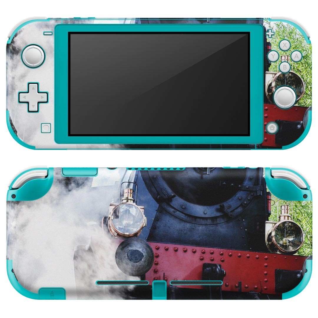 igsticker Nintendo Switch Lite 専用 デザインスキンシール 全面 ニンテンドー スイッチ ライト 専用 ゲーム機 カバー アクセサリー フィルム ステッカー エアフリー 006487 写真 機関車