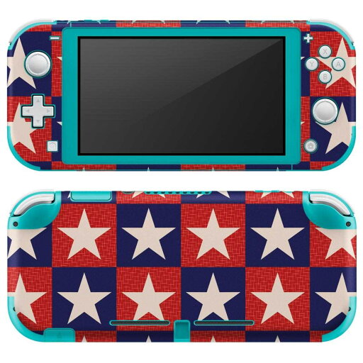 igsticker Nintendo Switch Lite 専用 デザインスキンシール 全面 ニンテンドー スイッチ ライト 専用 ゲーム機 カバー アクセサリー フィルム ステッカー エアフリー 006536 星 スター 模様 igsticker Nintendo Switch Lite 専用 デザインスキンシール 全面 ニンテンドー スイッチ ライト 専用 ゲーム機 カバー アクセサリー フィルム ステッカー エアフリー 006536 星 スター 模様