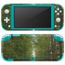 igsticker Nintendo Switch Lite 専用 デザインスキンシール 全面 ニンテンドー スイッチ ライト 専用 ゲーム機 カバー アクセサリー フィルム ステッカー エアフリー 006601 写真 森 植物|詳細画像