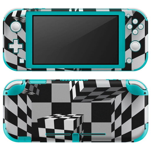 igsticker Nintendo Switch Lite 専用 デザインスキンシール 全面 ニンテンドー スイッチ ライト 専用 ゲーム機 カバー アクセサリー フィルム ステッカー エアフリー 006712 市松模様 白黒 igsticker Nintendo Switch Lite 専用 デザインスキンシール 全面 ニンテンドー スイッチ ライト 専用 ゲーム機 カバー アクセサリー フィルム ステッカー エアフリー 006712 市松模様 白黒
