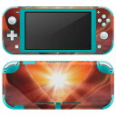 igsticker Nintendo Switch Lite 専用 デザインスキンシール 全面 ニンテンドー スイッチ ライト 専用 ゲーム機 カバー アクセサリー フィルム ステッカー エアフリー 006752 写真 ハート 海