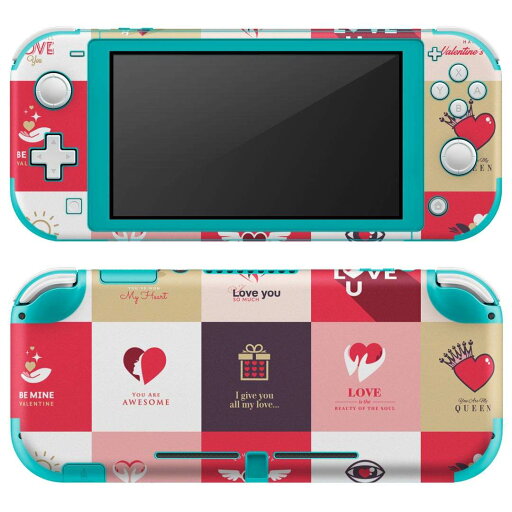 igsticker Nintendo Switch Lite 専用 デザインスキンシール 全面 ニンテンドー スイッチ ライト 専用 ゲーム機 カバー アクセサリー フィルム ステッカー エアフリー 006771 ハート 英語 文字 igsticker Nintendo Switch Lite 専用 デザインスキンシール 全面 ニンテンドー スイッチ ライト 専用 ゲーム機 カバー アクセサリー フィルム ステッカー エアフリー 006771 ハート 英語 文字