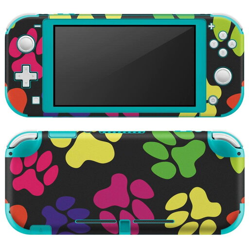 igsticker Nintendo Switch Lite 専用 デザインスキンシール 全面 ニンテンドー スイッチ ライト 専用 ゲーム機 カバー アクセサリー フィルム ステッカー エアフリー 006783 動物 足跡 模様 igsticker Nintendo Switch Lite 専用 デザインスキンシール 全面 ニンテンドー スイッチ ライト 専用 ゲーム機 カバー アクセサリー フィルム ステッカー エアフリー 006783 動物 足跡 模様