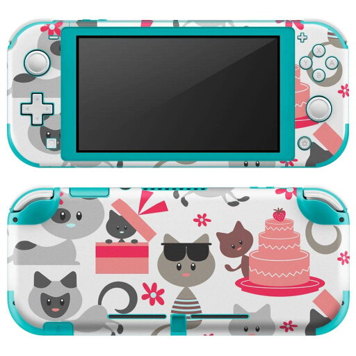 igsticker Nintendo Switch Lite 専用 デザインスキンシール 全面 ニンテンドー スイッチ ライト 専用 ゲーム機 カバー アクセサリー フィルム ステッカー エアフリー 006791 ネコ 動物 ハート igsticker Nintendo Switch Lite 専用 デザインスキンシール 全面 ニンテンドー スイッチ ライト 専用 ゲーム機 カバー アクセサリー フィルム ステッカー エアフリー 006791 ネコ 動物 ハート