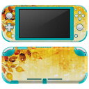 igsticker Nintendo Switch Lite 専用 デザインスキンシール 全面 ニンテンドー スイッチ ライト 専用 ゲーム機 カバー アクセサリー フィルム ステッカー エアフリー 006861 音符 楽譜